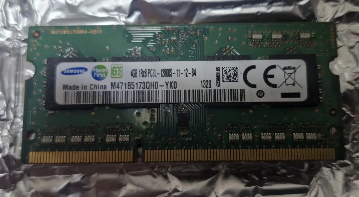 노트북 램 ddr3 pc3 4GB 12800s