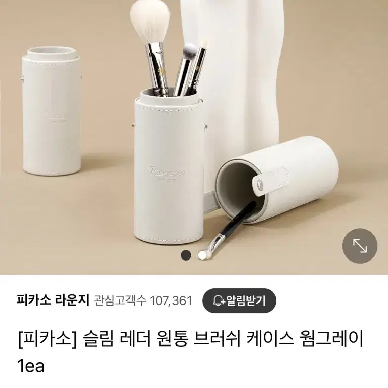 피카소 브러쉬 케이스 + 피카소 속눈썹 빗