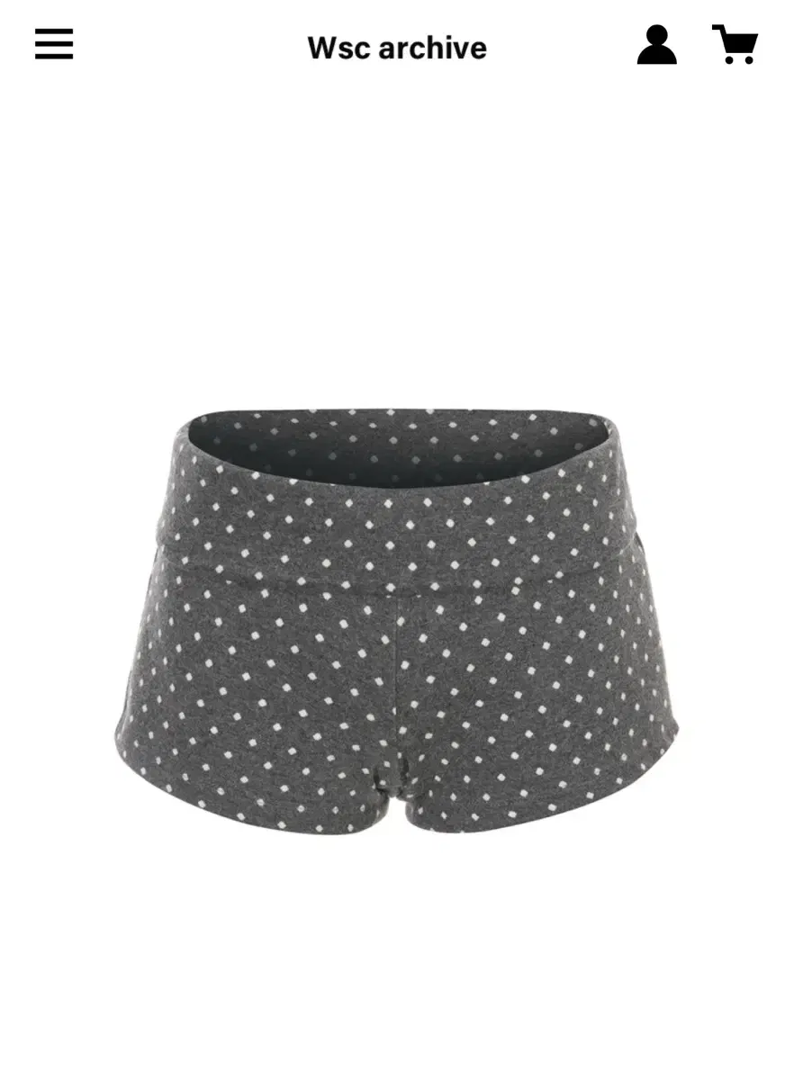 (급처) Wsc 아카이브 도트 쇼츠 팬츠 dot shorts