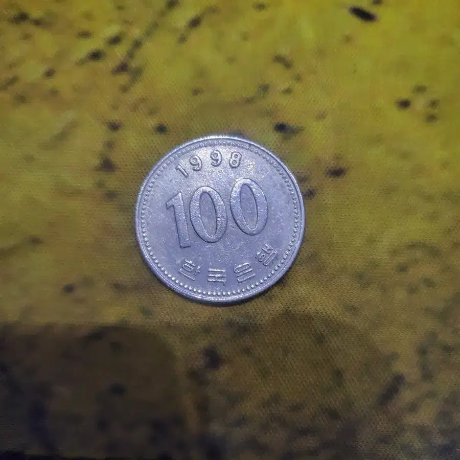 1998년 100원 동전