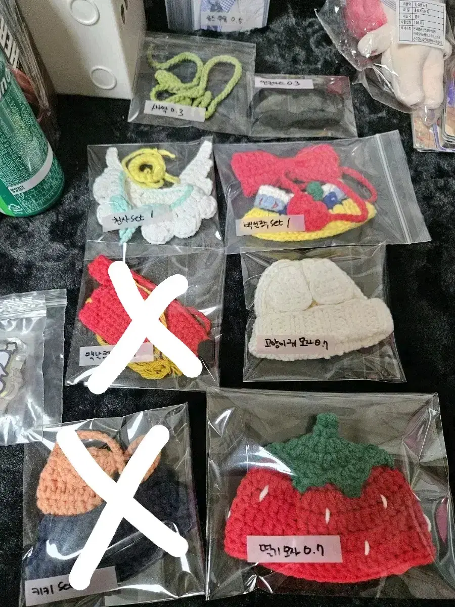 10cm 뜨개 인형옷