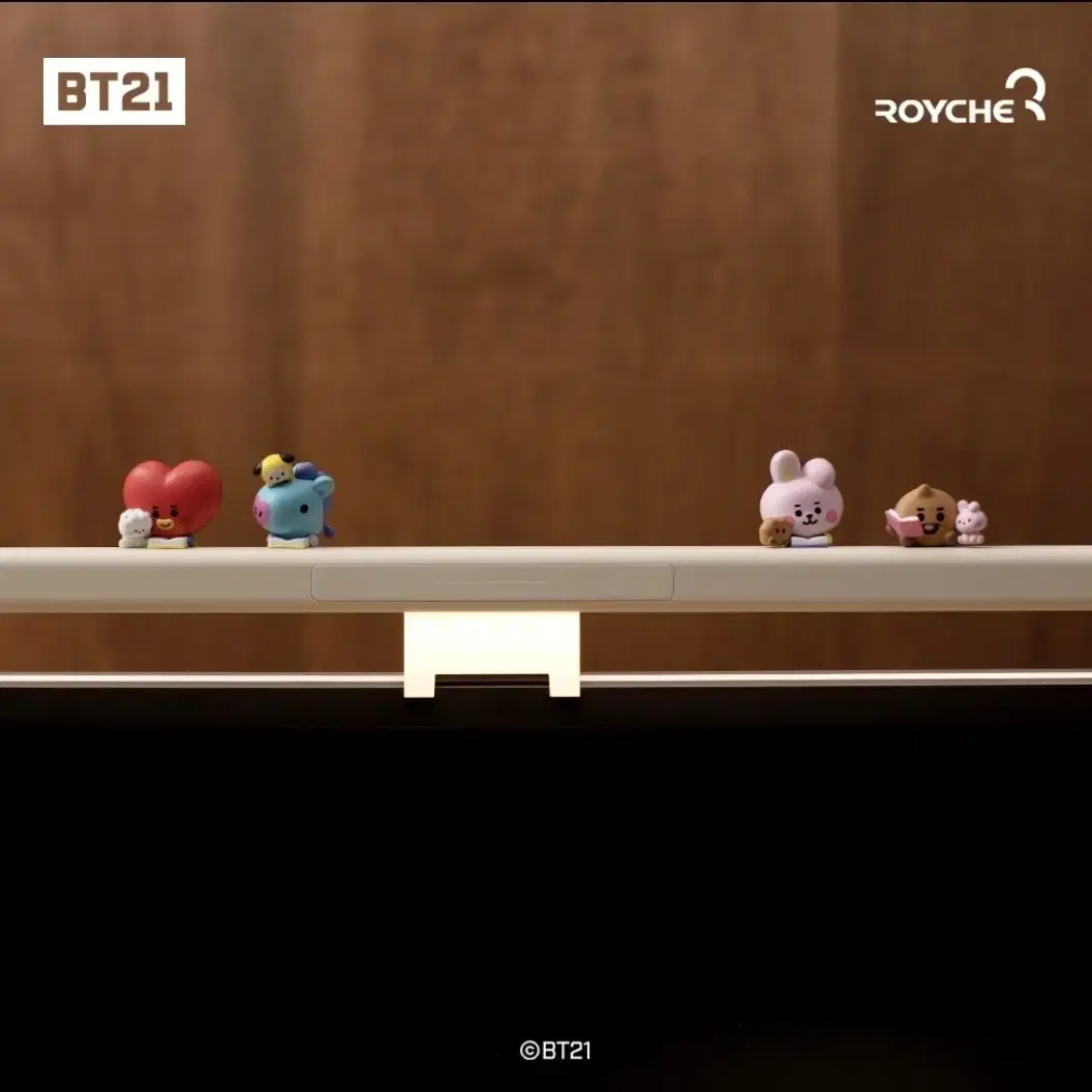 로이체 BT21 마이리틀버디 LED 모니터램프