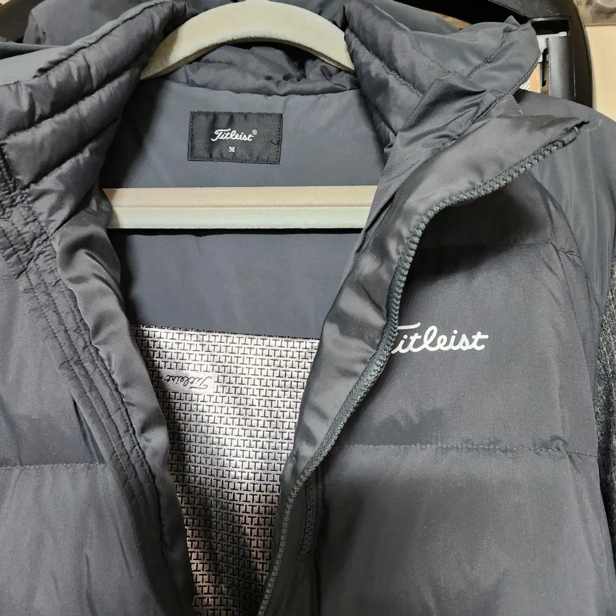 TITLEIST GOLF HOOD 울/ 스윙점퍼