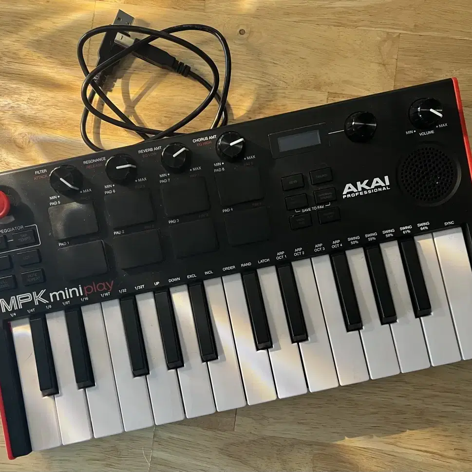 아카이 AKAI MPK mini mk3 레드