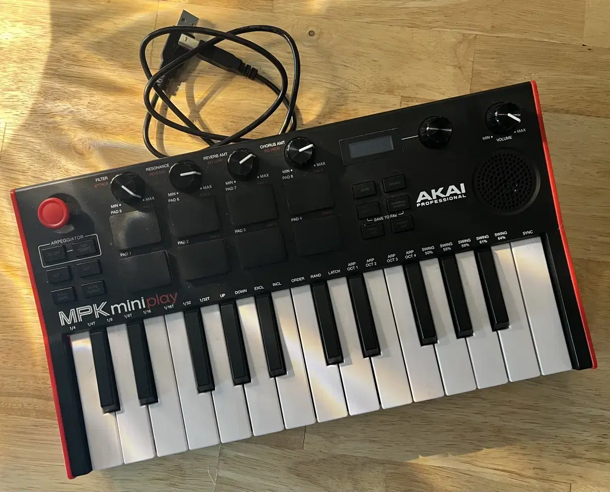 아카이 AKAI MPK mini mk3 레드