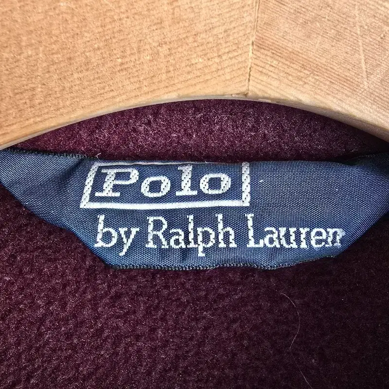 랄프로렌 Ralph Lauren  와인 후리스 자켓 남 S