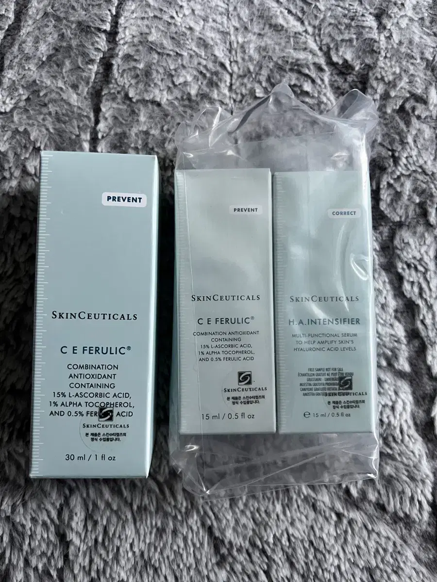 스킨수티컬즈 CE ferulic 30ml + HA 인텐시 파이어 15ml