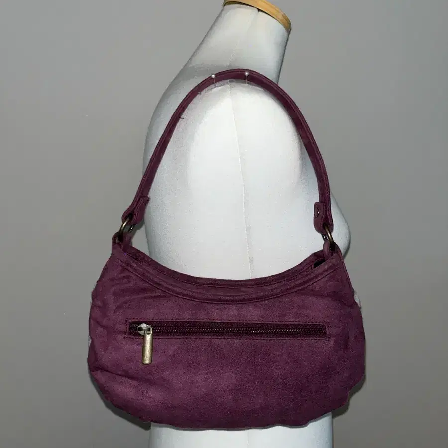 Bmx Purple Suede Bag