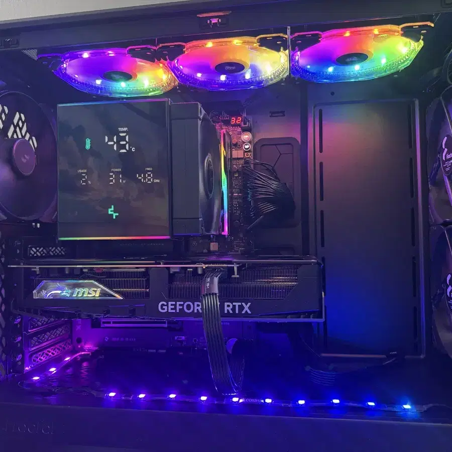 9800x3d crosshair x870e hero4080s 2tb 64