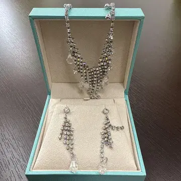 cest la vie 목걸이와 귀찌 세트