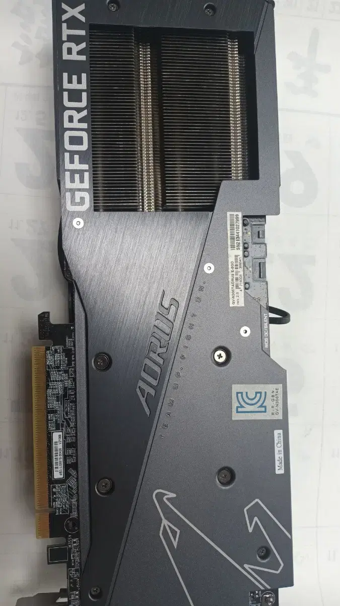 기가바이트 geforce rtx 3060ti 어로스