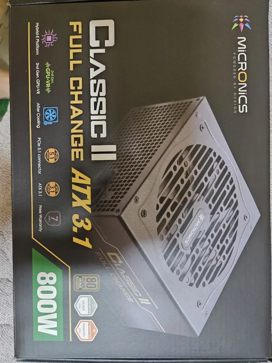 마이크로닉스 Classic II ATX 800W 팝니다