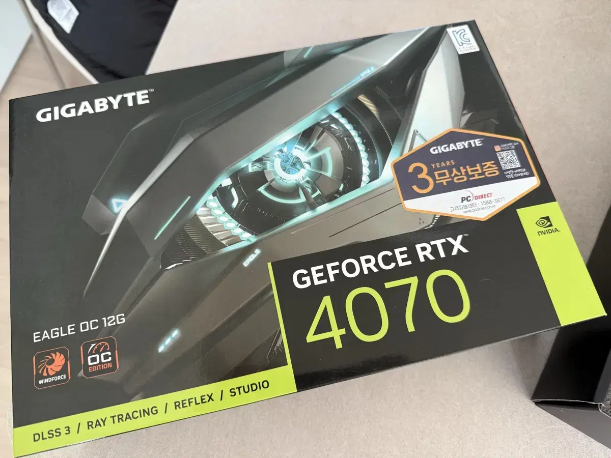 기가바이트 RTX 4070 Eagle OC 12G