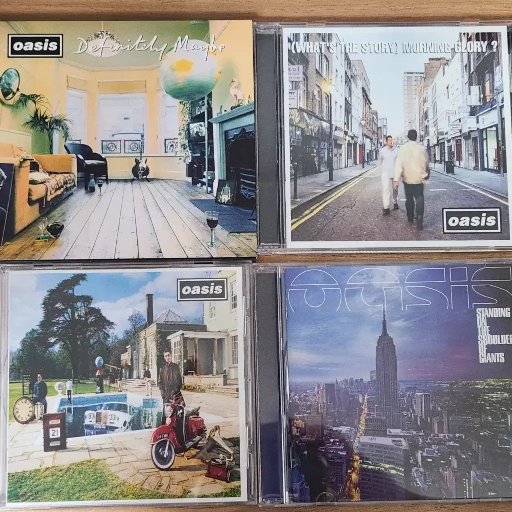 오아시스 oasis 1~4집 cd 일괄판매