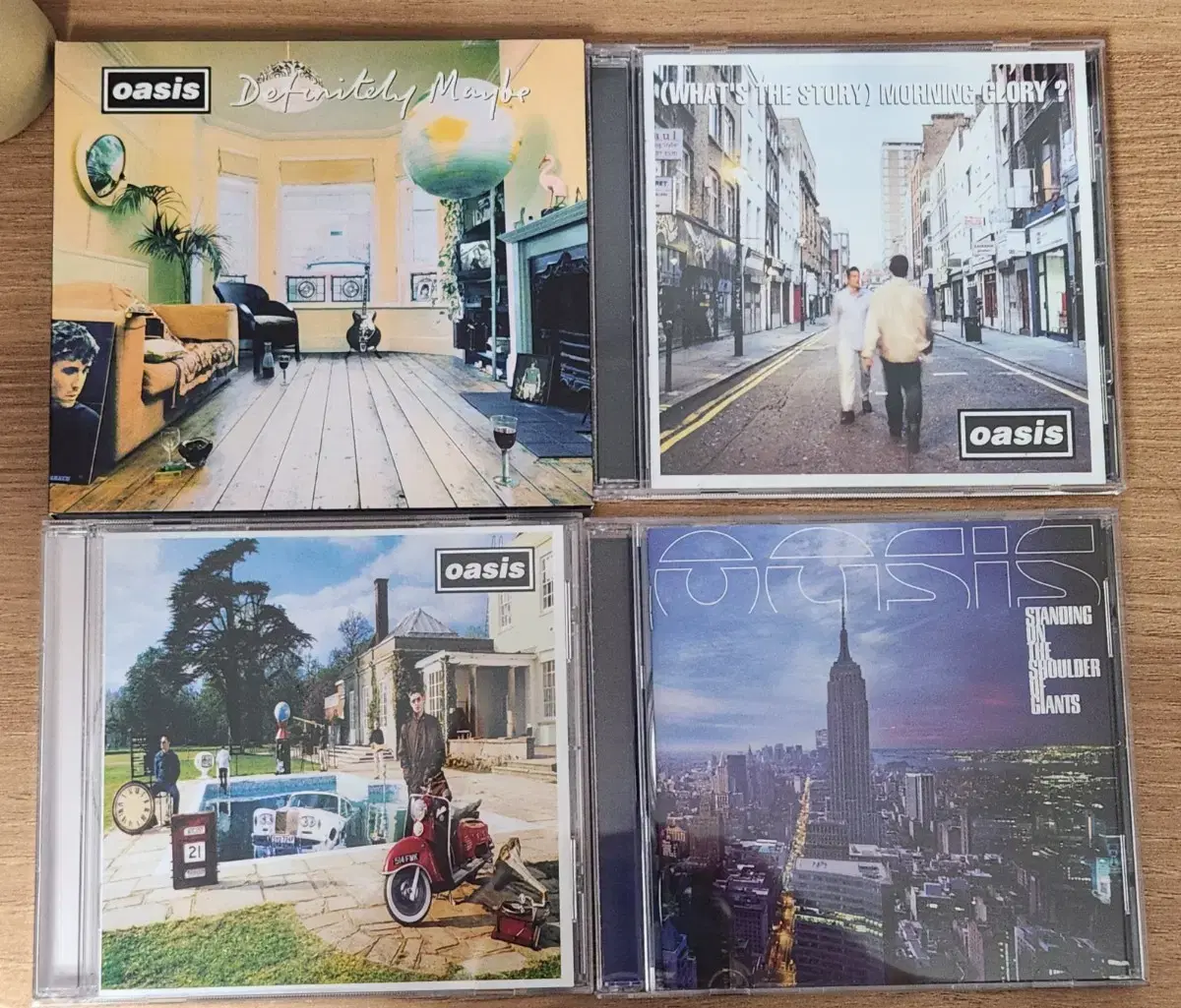 오아시스 oasis 1~4집 cd 일괄판매