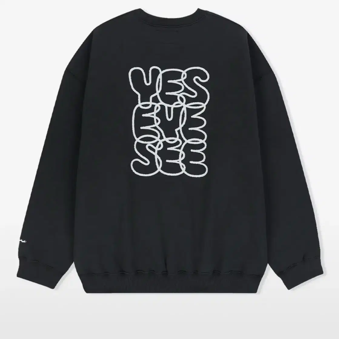 YESEYESEE XL 맨투맨 (CHARCOAL)