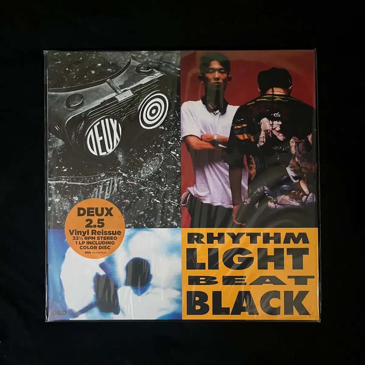 듀스 2.5집 LP (RHYTHM LIGHT BEAT BLACK)