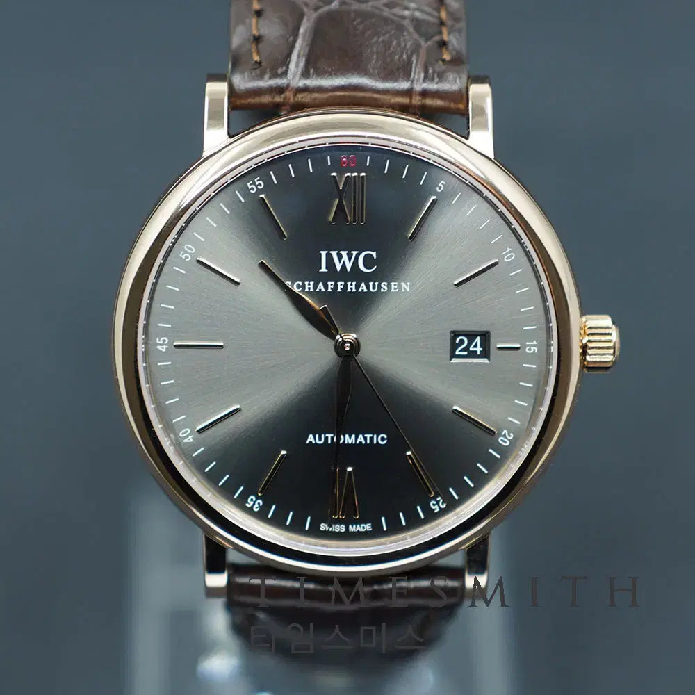 [IWC] 포르토피노 40 로즈골드 그레이 IW356511