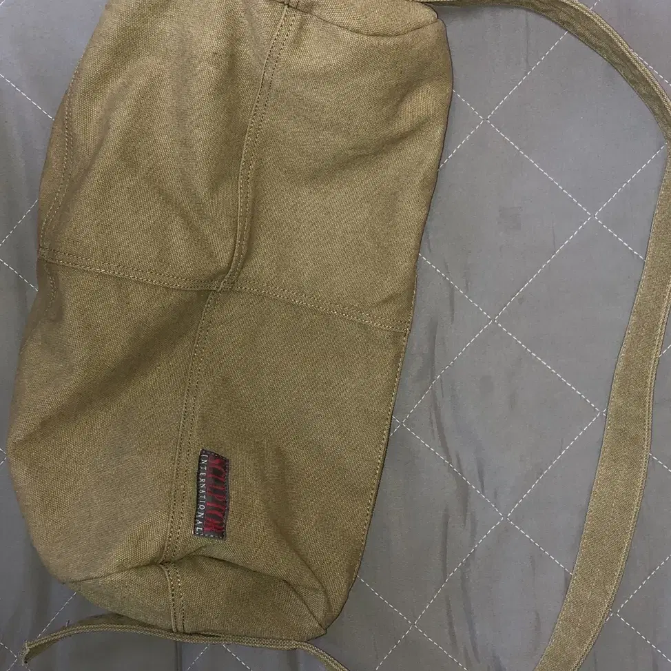 스컬프터 가방 Vintage Canvas Duffel Bag carmel