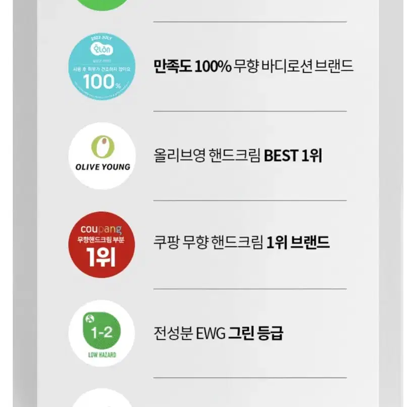 올리브영 엠디스픽 무향자차 수분 선크림 50ml 팜