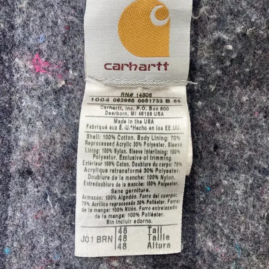 00s Carhartt Detroit Jacket (brown)