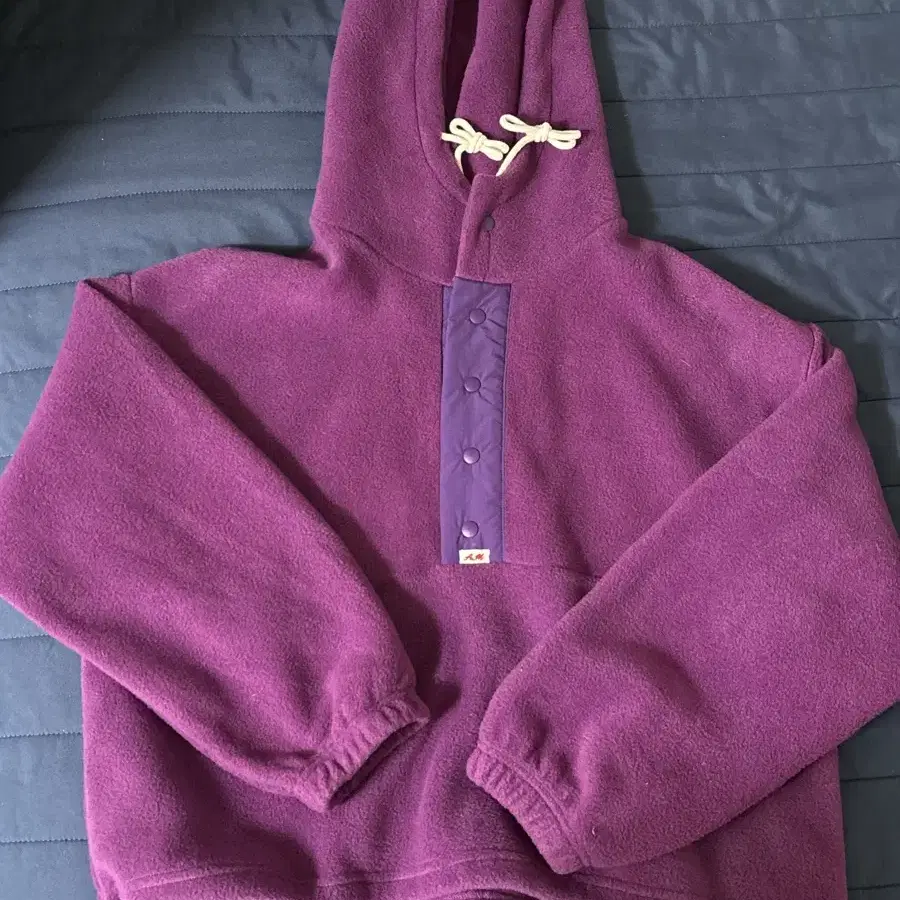 러브코드유 후디플리스 hoody fleece 후리스 퍼플