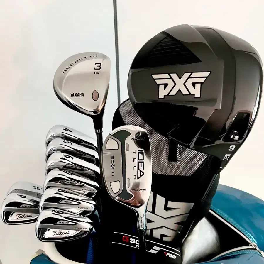 [급매!] pxg 타이틀리스트 (경량스틸) 특A급! 골프채 풀세트