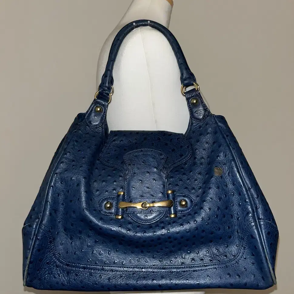 Royal blue shoulder bag