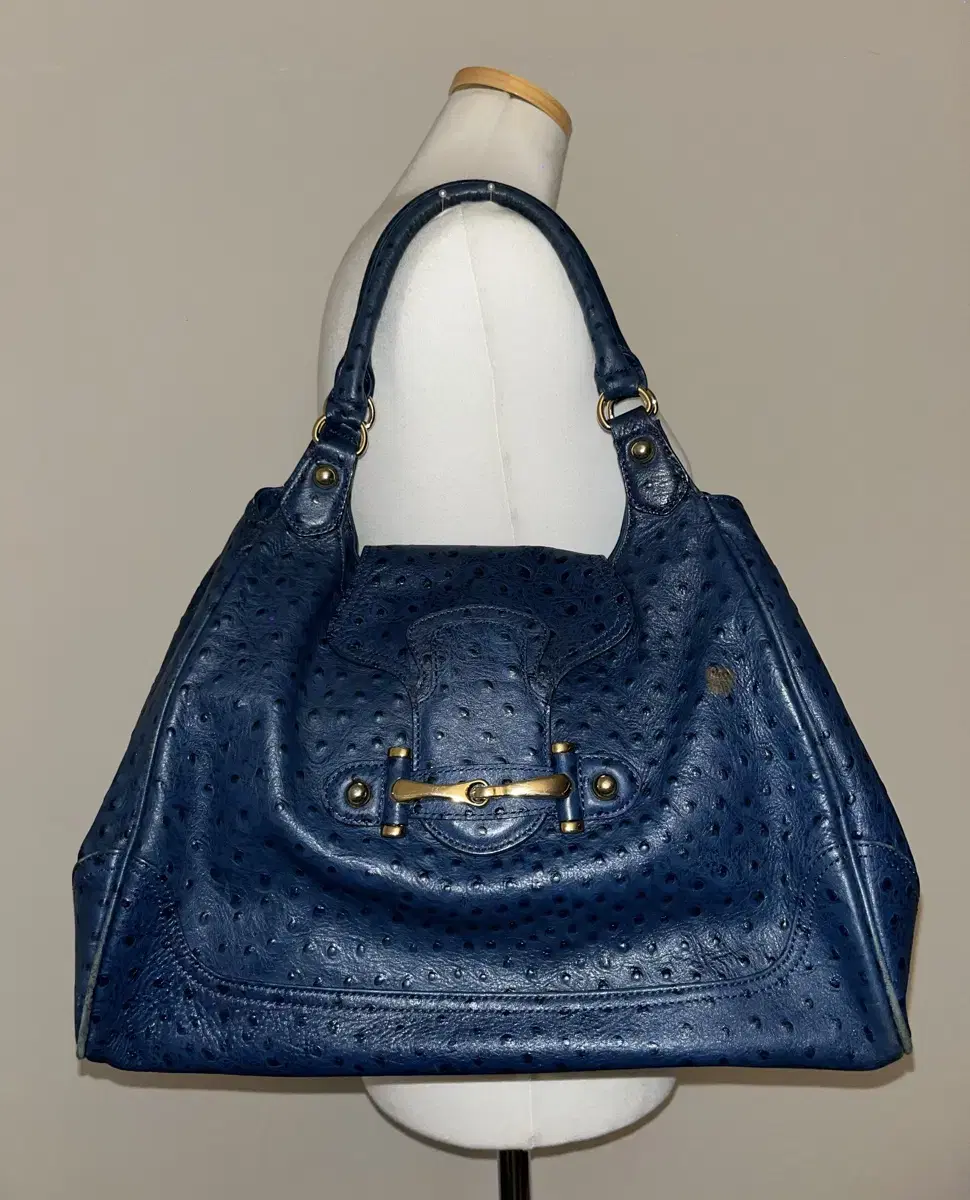 Royal blue shoulder bag