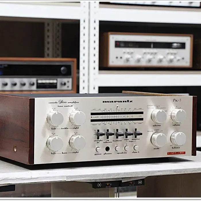 마란츠(MARANTZ) A급 고급형 인티앰프 모델 PM-5