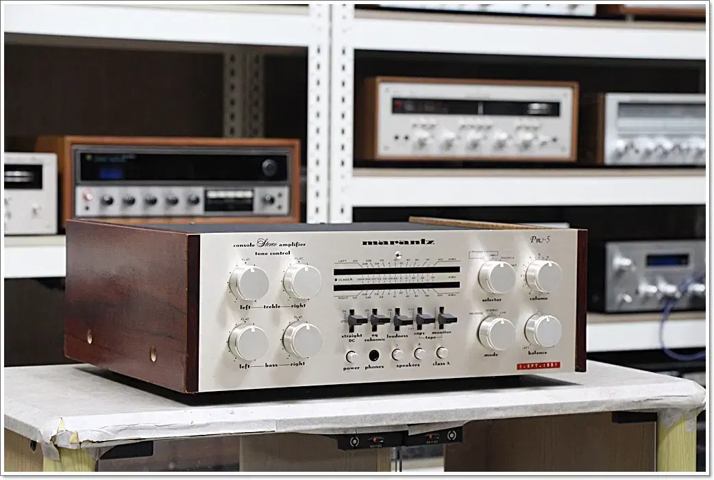 마란츠(MARANTZ) A급 고급형 인티앰프 모델 PM-5