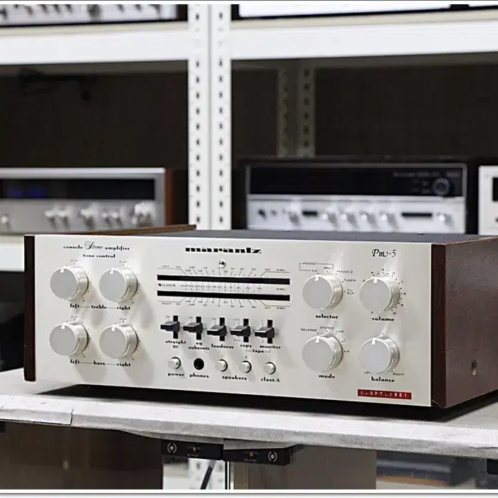 마란츠(MARANTZ) A급 고급형 인티앰프 모델 PM-5