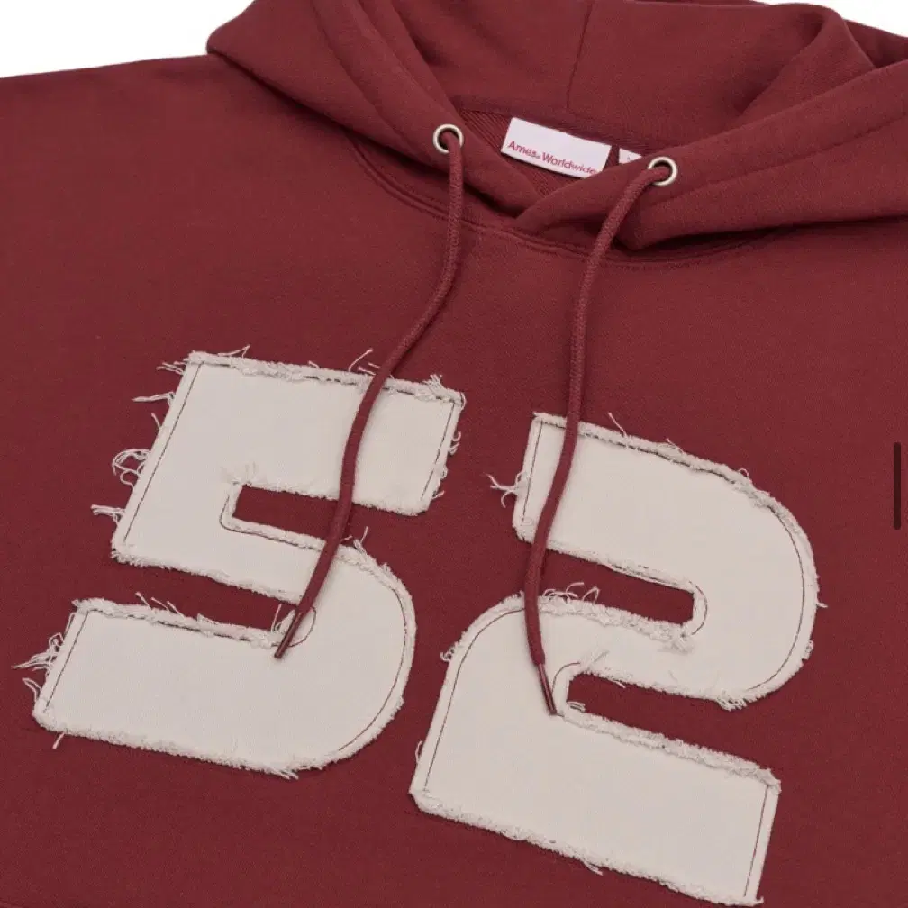 NUMBERING APPLIQUE HOODIE