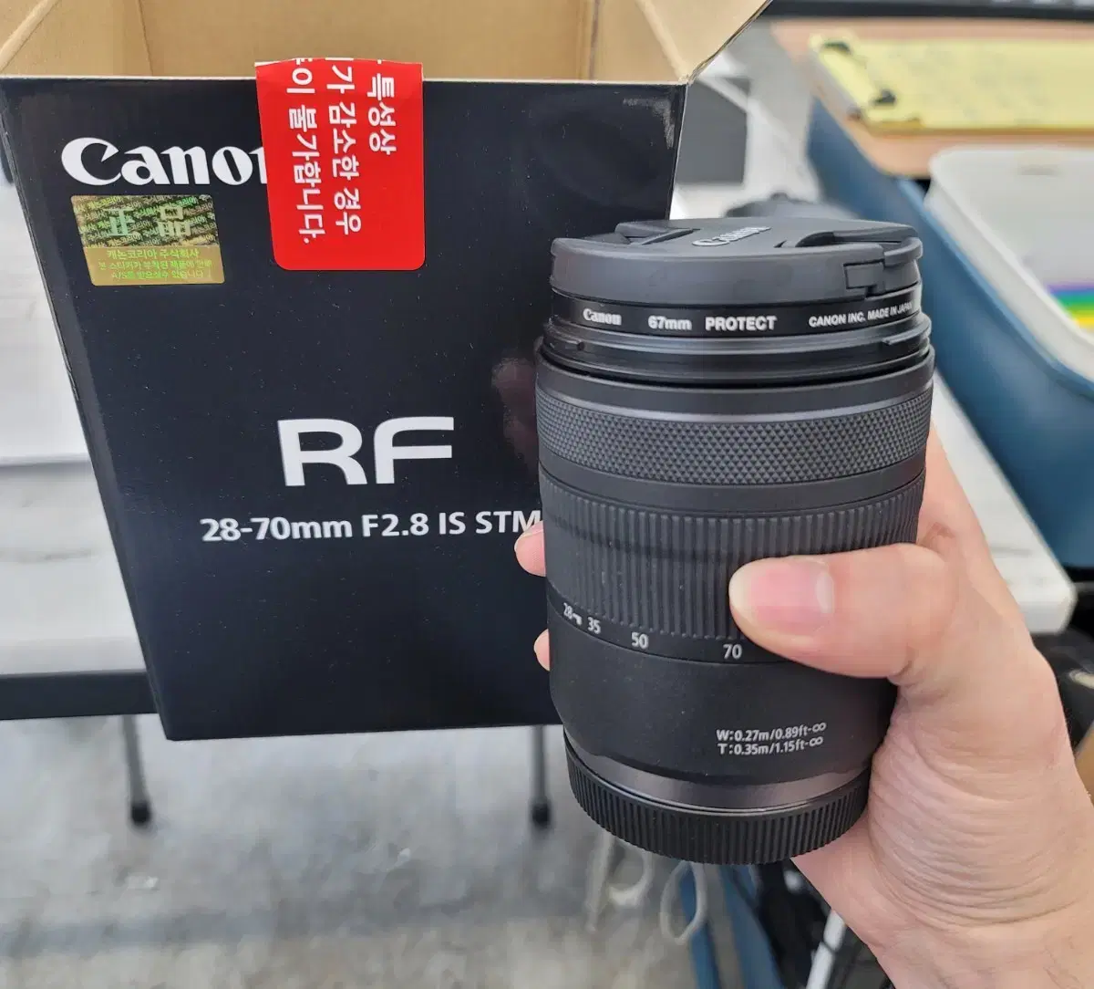 캐논 RF 28-70 mm F2.8 IS STM 완전신품