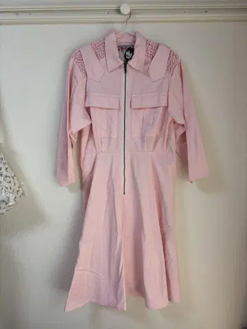 Jenny fax 롱 원피스 집업