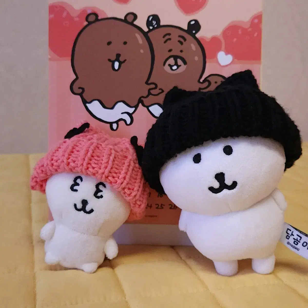 인형 대바늘 뜨개모자 8cm 10cm 13cm