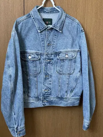 J.Crew 90s 101-J 샘플링 데님 자켓 거인 택 미국산