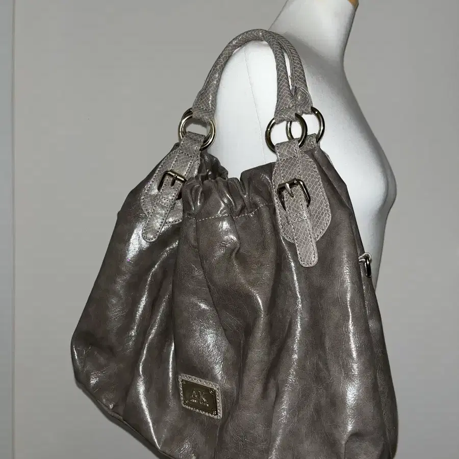 Anne Klein beige prosthetic bag