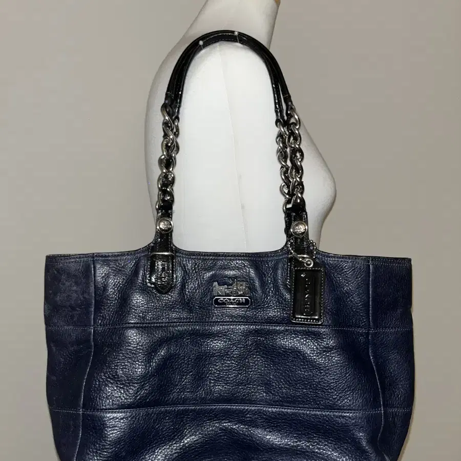 Coach Deep Blue Shoulder Bag