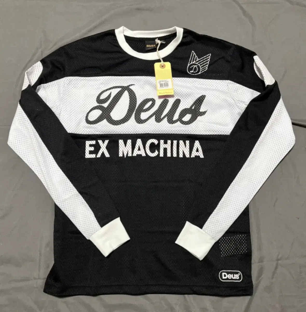 Deus Ex Machina Saber Moto Jersey Black (L)