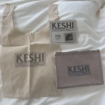 KESHI REQUIEM WORLD TOUR 굿즈 세트