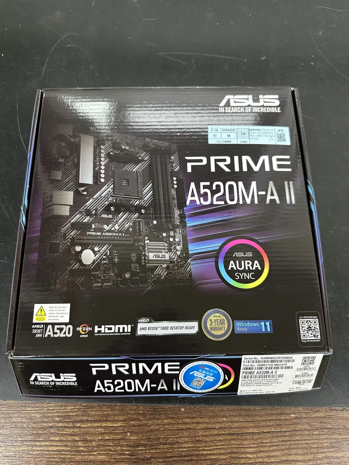 ASUS PRIME A520M-A II