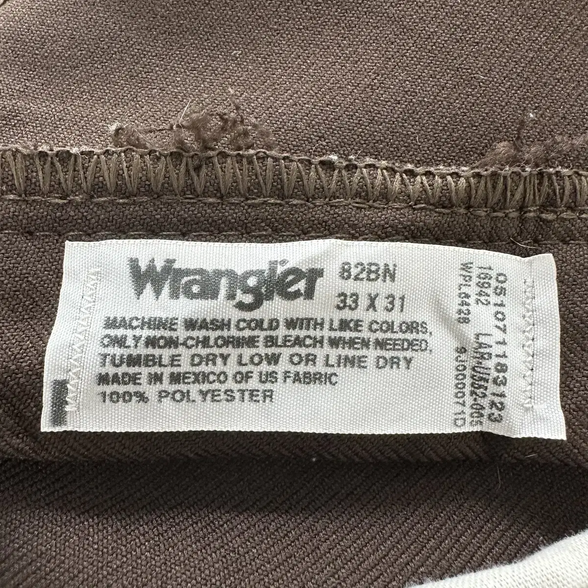 18 Wrangler/ 랭글러 메카닉 팬츠