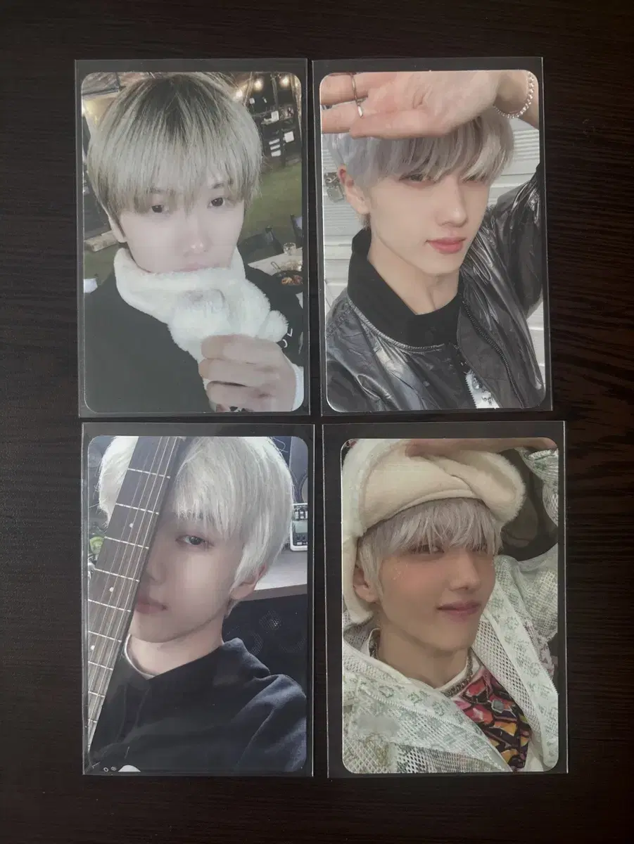 엔시티 드림 지성 목도리 포카 nct