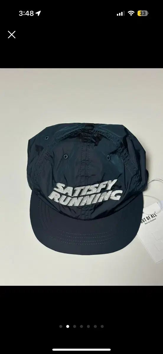 Satisfy Flitesilk Running Cap Navy