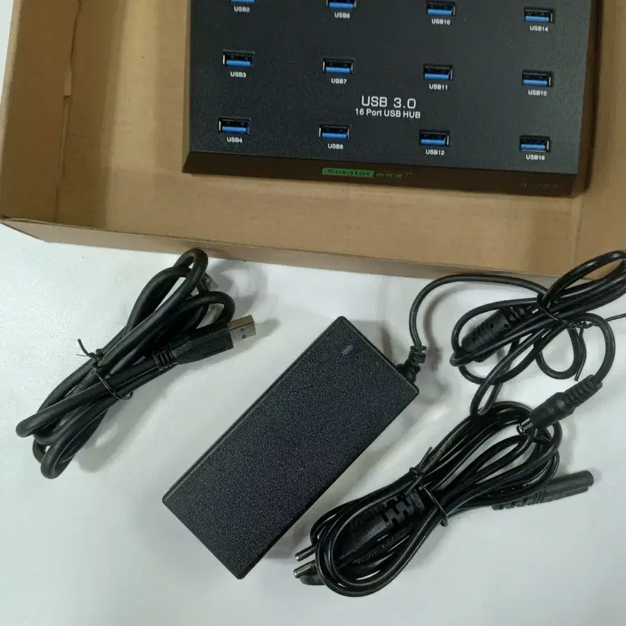 Sipolar A-163 USB 3.0 허브 5V 5A 전원 어댑터 플래