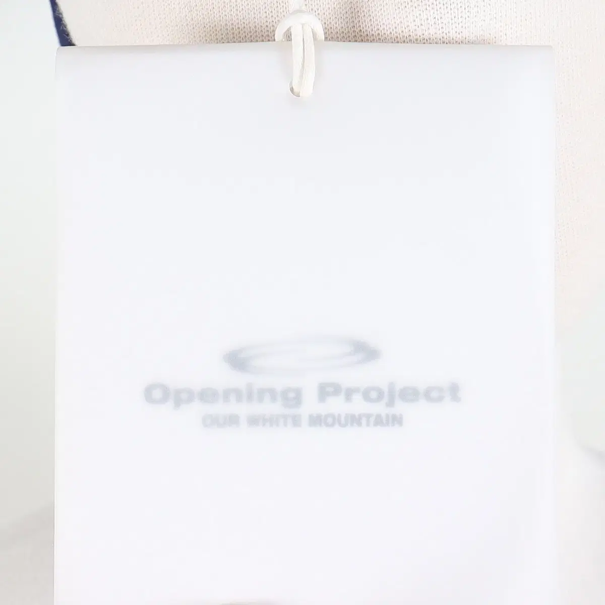 오프닝프로젝트 OPENING PROJECT 블루 캡 모자