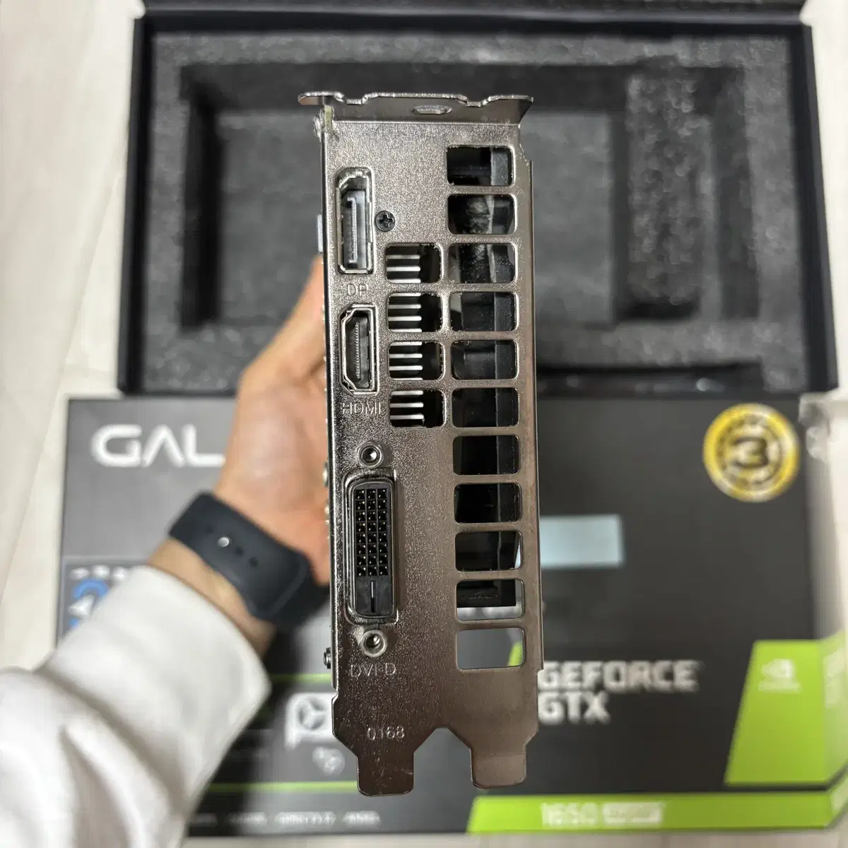 [풀박스] 갤럭시 지포스 GTX 1650 super 팝니다.