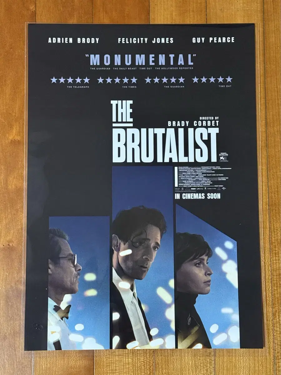 Brutalist a3 poster