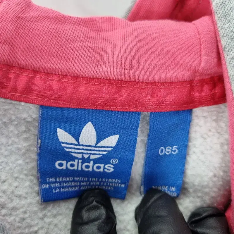 F4764 ADIDAS 여85 불꽃로고 후드티셔츠/더크